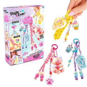 STYLE 4 EVER Assorted DIY Keychain Kit 3 Pack